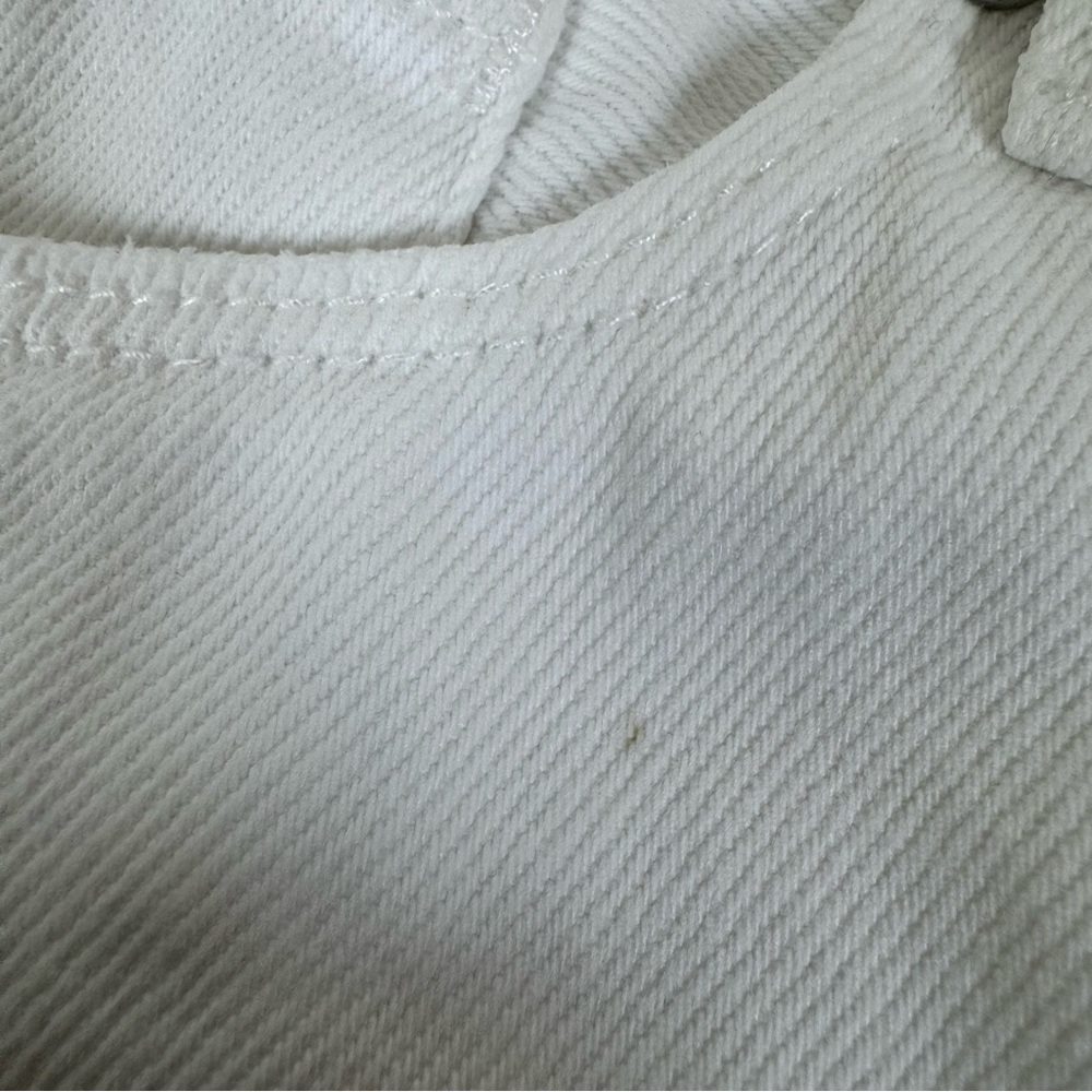 Blank NYC White Distressed Jean Shorts 0047 - Picture 12 of 16